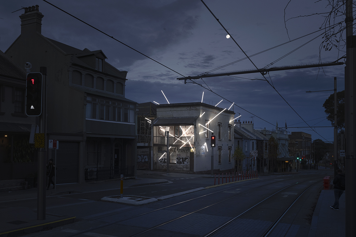 Ian Strange Light Intersection ii Sydney Art About 1325 3 1