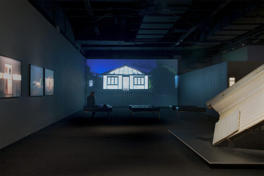 Ian Strange FINAL ACT Exhibition installation image Canterbury Museum Christchurch NZ 1 1