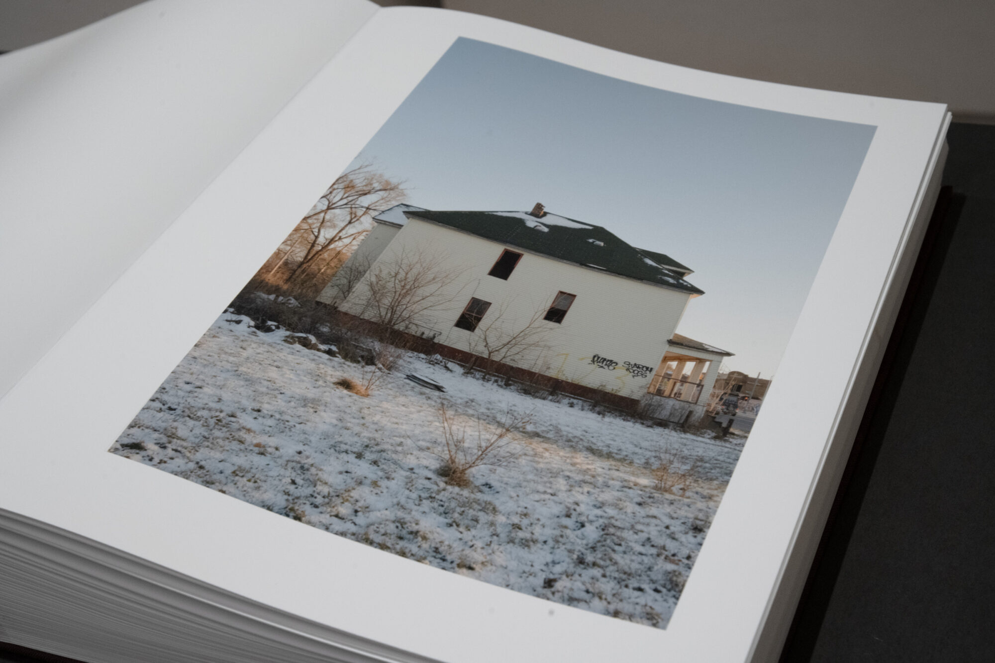 Graffiti on Houses Goodbye Ian Strange Limited Publication Austria Exhibition View 001