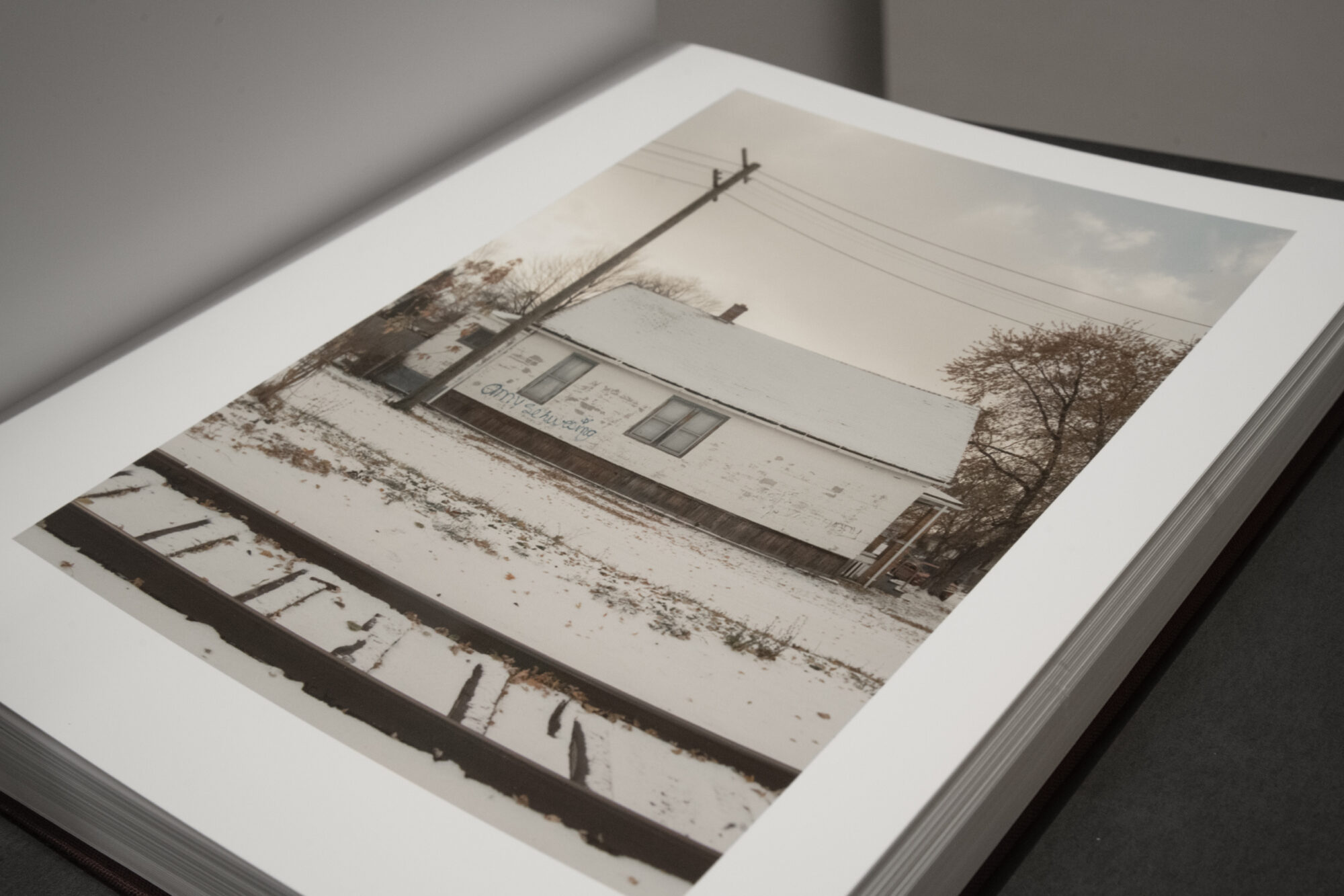 Graffiti on Houses Goodbye Ian Strange Limited Publication Austria Exhibition View 008