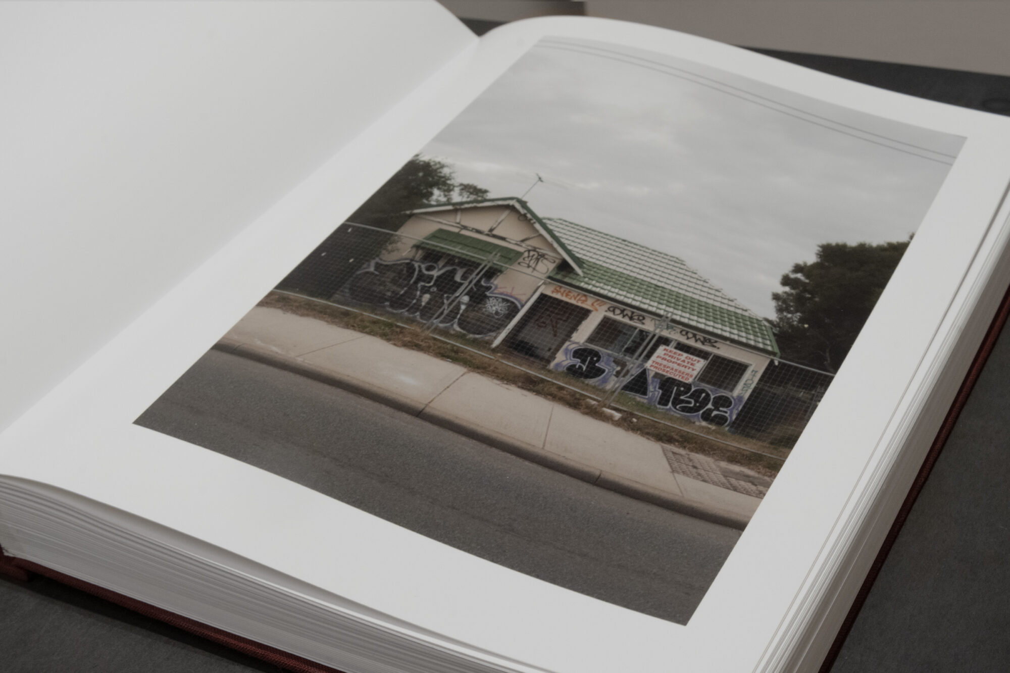 Graffiti on Houses Goodbye Ian Strange Limited Publication Austria Exhibition View 012