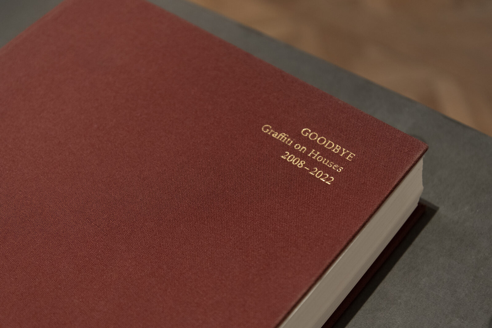 Graffiti on Houses Goodbye Ian Strange Limited Publication Austria Exhibition View 010