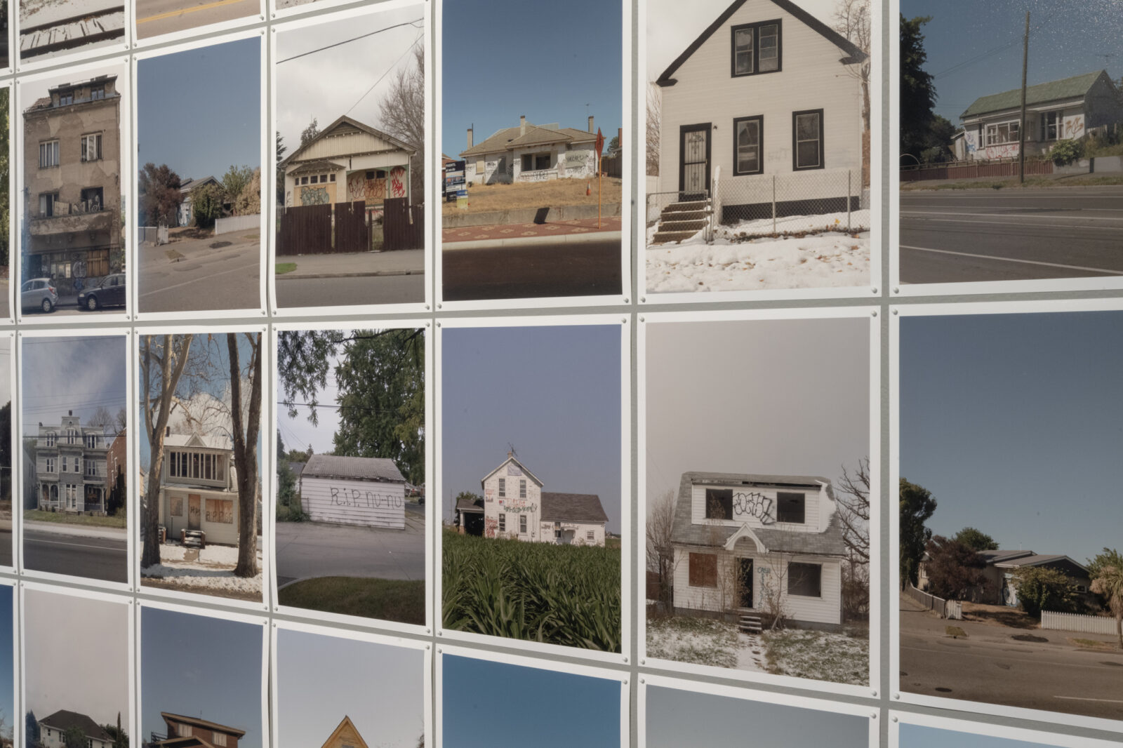 Ian Strange Graffiti on Houses Goodbye MAC Survey Exhibition 002 copy