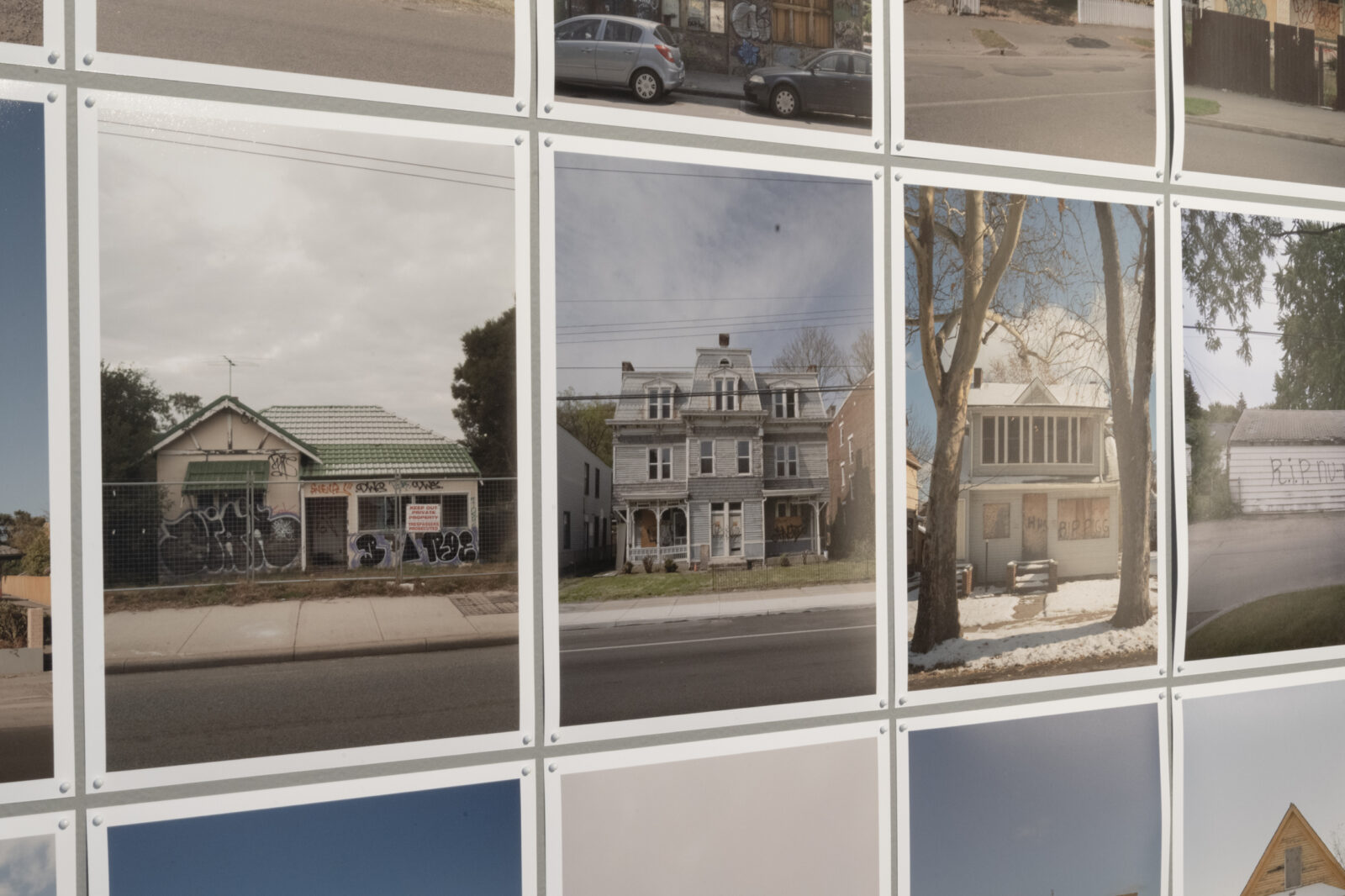 Ian Strange Graffiti on Houses Goodbye MAC Survey Exhibition 003 copy