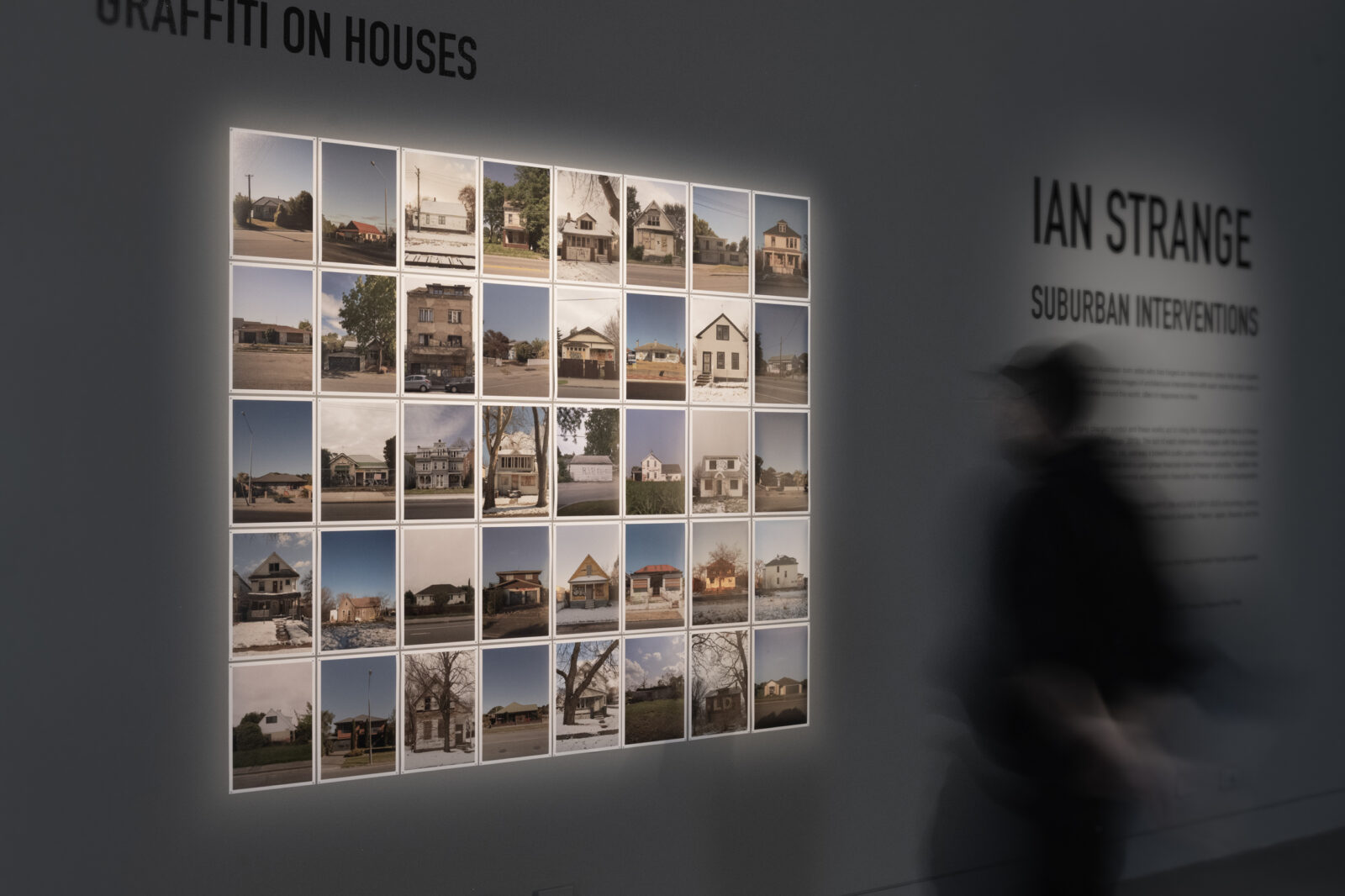 Ian Strange Graffiti on Houses Goodbye MAC Survey Exhibition 012 copy