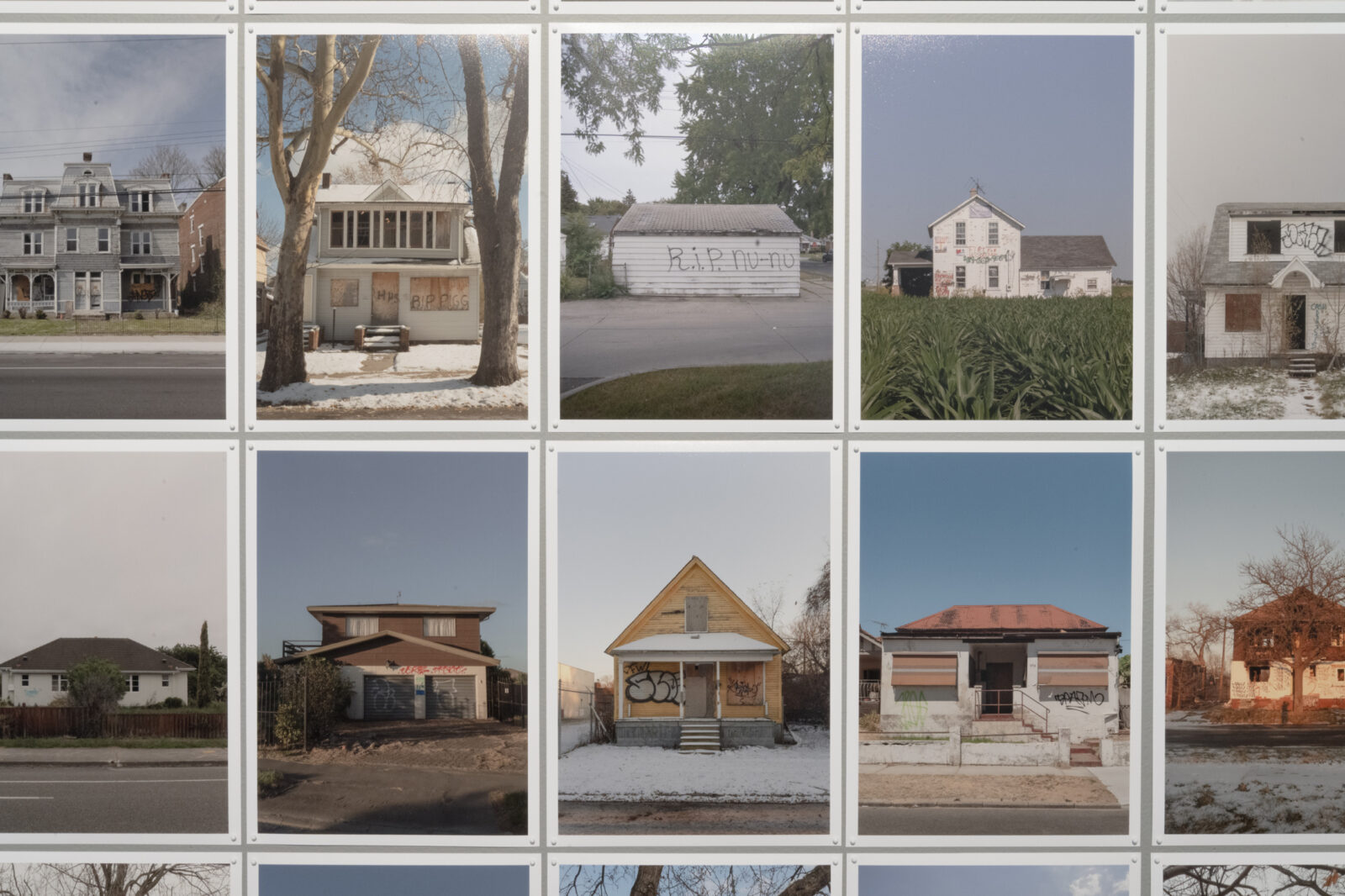 Ian Strange Graffiti on Houses Goodbye MAC Survey Exhibition 014 copy