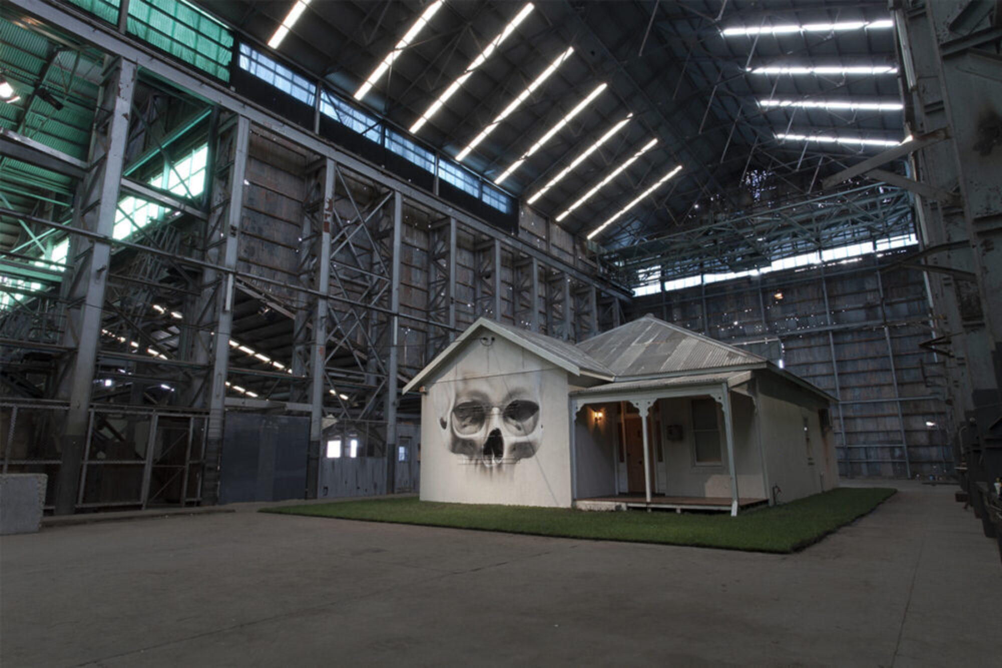 Ian Strange HOME Installation Cockatoo Island Sydney Australia 1 1